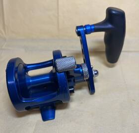 Sx5r Avet Navy Blue Sx 5.0 1 Lever Drag Light Jigging Fishing Reel Cleaned Very Nice