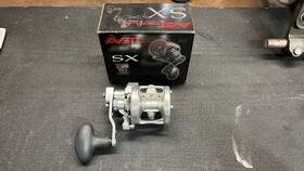 4mcr Avet Sx6/4mcr Sx6/4 Mc Raptor 2-speed Lever Drag Casting Reel - Silver Left Handed