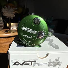 5.3mcr-02867 Avet Sxj#5.3mcr-02867 Sxj5.3 1-mc 5.3 1 Right Green Aluminum Baitcast Reel Pre-spooled