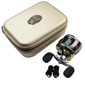 Jmg20ha Bass Pro Shops Johnny Morris Baitcasting Reel Gold Series R/h 11bb In Case