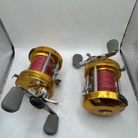 Mcm2000 Bass Pro Shops Shop Mega Cast Baitcast Reels Used Good Cond Lot Of 2