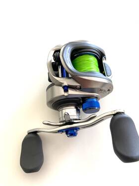 Pqe10hla Bass Pro Shops Qualifier Pqx 10hla Baitcast Reel Lh W Seaguar Smackdown Ln