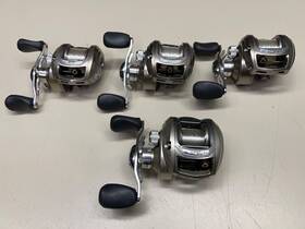 Pqx10sd Bass Pro Shops 4 Baitcasting Fishing Reels Lot Fully Functional