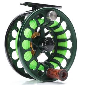 Bauer 817993020676 Rx4 Fly Reel - Green Mint Condition