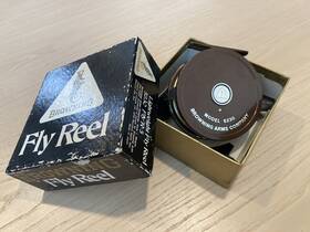 5230 Browning Arms Company Fly Fishing Reel And Box Japanese Brown Trout Stream