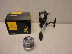 Mi-25c Browning Mi25c Midas Fishing Reel Mi-25c. 10 Ball Bearing In Box Extra Spool