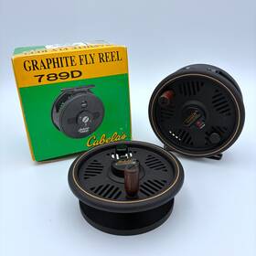 789d Cabelas Graphite Adjustable Disc Drag Fly Reel Spare Spool - 7wt 8wt 9wt