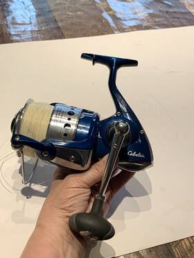 Ssm-80a Cabelas Cabela S Salt Striker Surf/offshore Metal Spinning Reel Blue