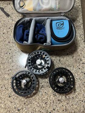 C-tyr-375-tbo Cheeky Fishing Tyro Series Fly Reels Or Triple Play Bundles 7-8 Wt