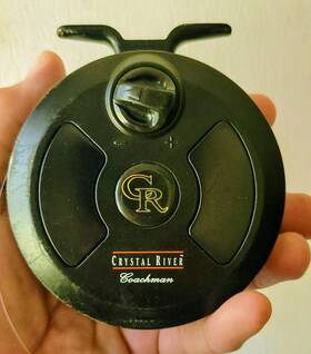 Cr-2003 Crystal River 039364052677 Coachman Disc Drag Single Action Fly Reel