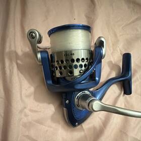 Cbl-40 Custom Blue Spinning Reel 5.0 1 Silver Fishing Gear