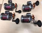 Cw303d Okuma Coldwater Reels Loaded With Leadcore Great For Walleye Or