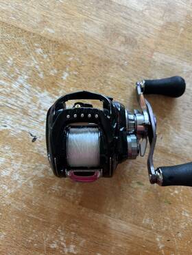 00613528 Daiwa Zillion Tw Hd 1520xh 8.1 1 Right Baitcasting Reel Big Game Fishing Used