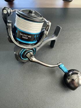 Saltistmq3000d-xh Daiwa 043178618509 Saltist Mq 3000d-xh Spinning Reel 6.2 1 Gear Ratio