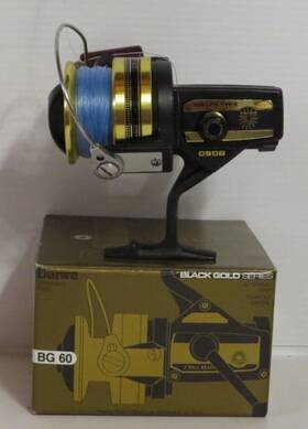 Daiwa 043178902059 Bg 60 Black Gold Series Spinning Fishing Reel