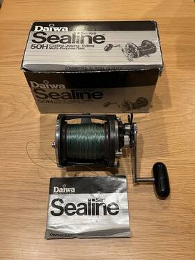 Daiwa 043178920039 Sealine 50h Multi-purpose Reel- Great Condition Made In Japan