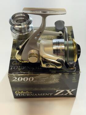Zx2000 Daiwa 043178920824 Cabela S Tournament Zx 2000 Spinning Reel By