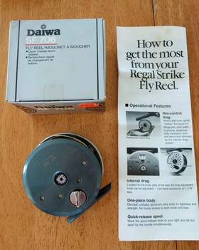 Daiwa 043178923061 Sf 706 Fly Reel Vintage Flyfishing With Box And Manual
