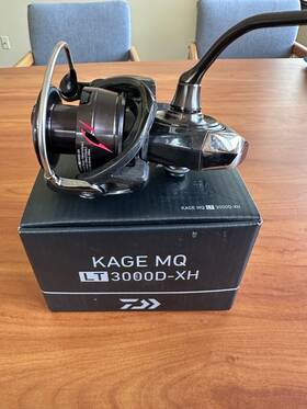3000d-xh Daiwa 043178925256 Kage Mq Lt 6.2 1 Exclusive Spinning Reel Fishing Bass Walleye