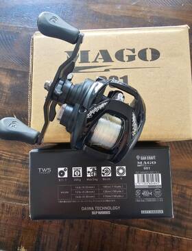 100hg-ph Daiwa Gancraft Mago 001 Baitcast Reel