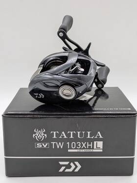 Ec1041539 Daiwa 103hxl Reel 8.1 Tatula Sv Tw 103xhl Left Handle With Box