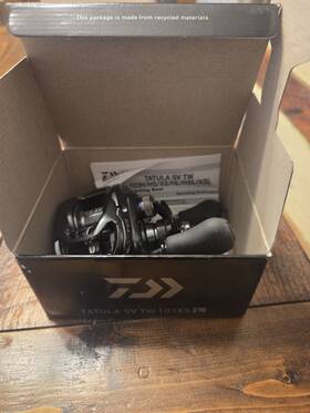 103xsl Daiwa Tatula Sv Tw Left Hand Baitcast Reel