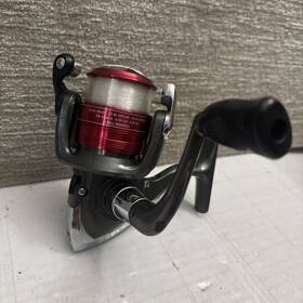 1500-4bi Daiwa Diawa D Shock Fishing Reel Silver And Red 4 Ball Bearings Works Euc