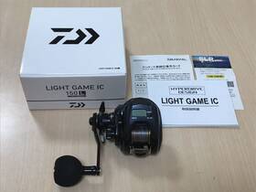 150l Daiwa Excellent Light Game Ic Left-hand Baitcasting Reel Very Good