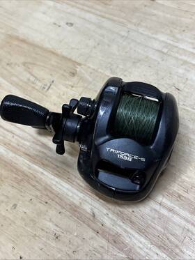 153b Daiwa Triforce-s Baitcasting Reel Made In Japan Fully Functional Nice