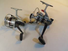 1800x Daiwa 1800x. 2 Daiwavintage Japanese Silver Series Saltwater Spin Fishing Reels Serviced