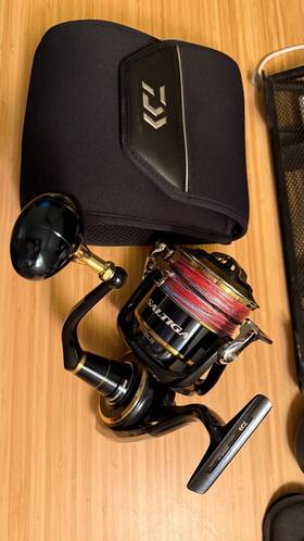20000-h Daiwa 20 Saltiga Spinning Reel -