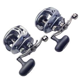 300hs-p Daiwa Pair Lexa 300 Hs-p Baitcasting Reels With Power Handle - Lot Of 2 Units