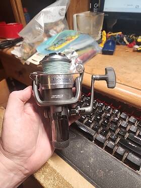 3500-bri Daiwa Regal Plus Spinning Fishing Reel Vguc