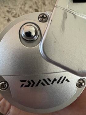 47lcbl Daiwa Accudepth Plus Reel Silver