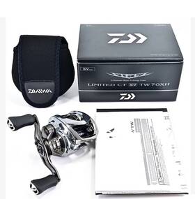 800mjs Daiwa New 25 Steez Limited Ct Sv Tw 70xh Right Handle Bait Reel Used