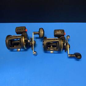 Ad27lc Daiwa Lot 2 27lc Accudepth Trolling Built-in Line Counter Fishing Reel Walleye