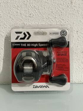 Cc80hs-cp Daiwa Cc80 Baitcast Fishing Reel - 80hscp