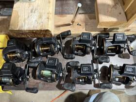Lc3b Daiwa 8 Diawa Sealine 17 Line Counter Reels