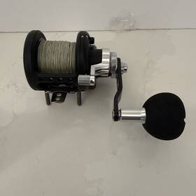 Daiwa Ld20h Saltist Reel Lever Drag Discontinued All Metal Saltwater Black
