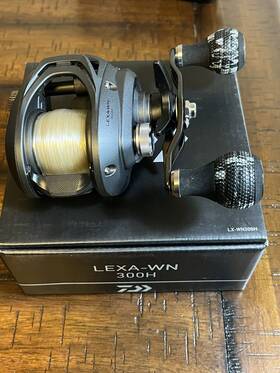 Lx-wn300h Daiwa Lexa 300h Lexa-wn Casting Reel - 6.3 1 Right Hand Retrieve