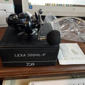 Lx300h-p Daiwa Lexa 300 Hl-p Bait Casting Reel Left Hand