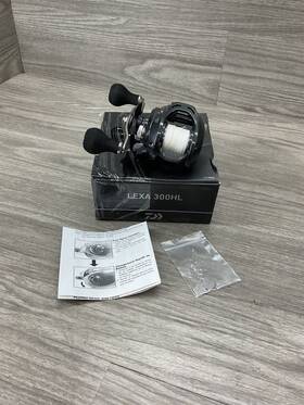 Lx300hl Daiwa Lexa 300hl 7.4 1 Left Hand Casting Reel