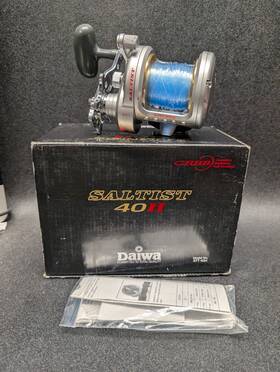 Stt40h Daiwa Saltist 40h Super Speed Star Drag W Box And Manual