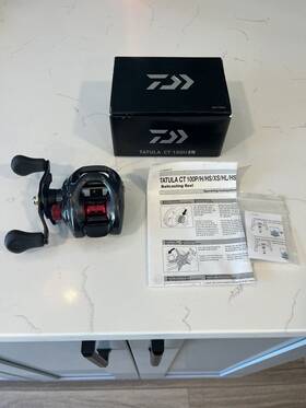 Tact-r100h Daiwa Tatula Ct 100h Left-handed Baitcasting Reel