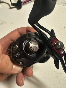 Tasv103hs Daiwa Tatula Sv Tws Baitcasting Reel 7.3 1 Right Handed Used Good Condition