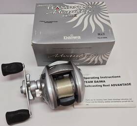 Td-a150hl Daiwa Team Advantage 150hl Baitcasting Reel 6 3 1 Ratio 8.5oz. Older Model