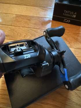 Ttuct100hl Daiwa Tatula Ct 6.3 1 Left Handed Baitcast Reel - Black