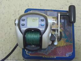X500cp Daiwa Electric Saltwater Fishing Reel Super Tanacom With 12 Volt Cable