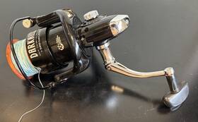 Dk8000 Dr.fish Darkness Super Surf Casting Fishing Reel Gear Ratio 4.4 1 Black