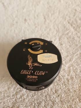 3090 Eagle Claw Fly Reel Fishing Vintage Pre-owned